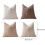 Soft Weave Pillowcases Set Standard Size 4 Pcs 3