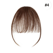 Flequillo postizo de cabello humano para mujer