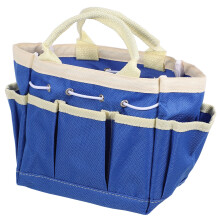 Sac fourre-tout de jardin en toile, organisateur portable, lot de 2