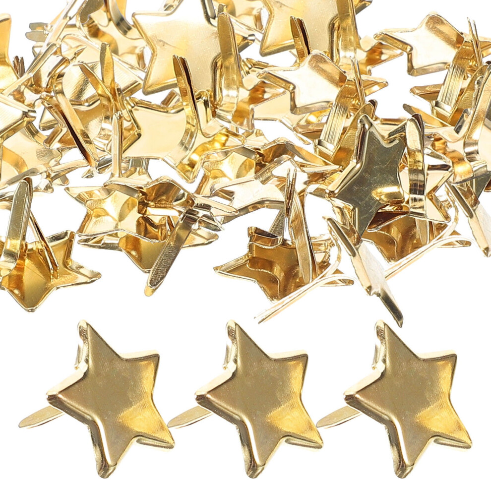 Paper Fasteners Brads Double-Pin 50 Pcs 9181073972584