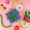 Christmas tinsel ribbon metallic 4 rolls 6