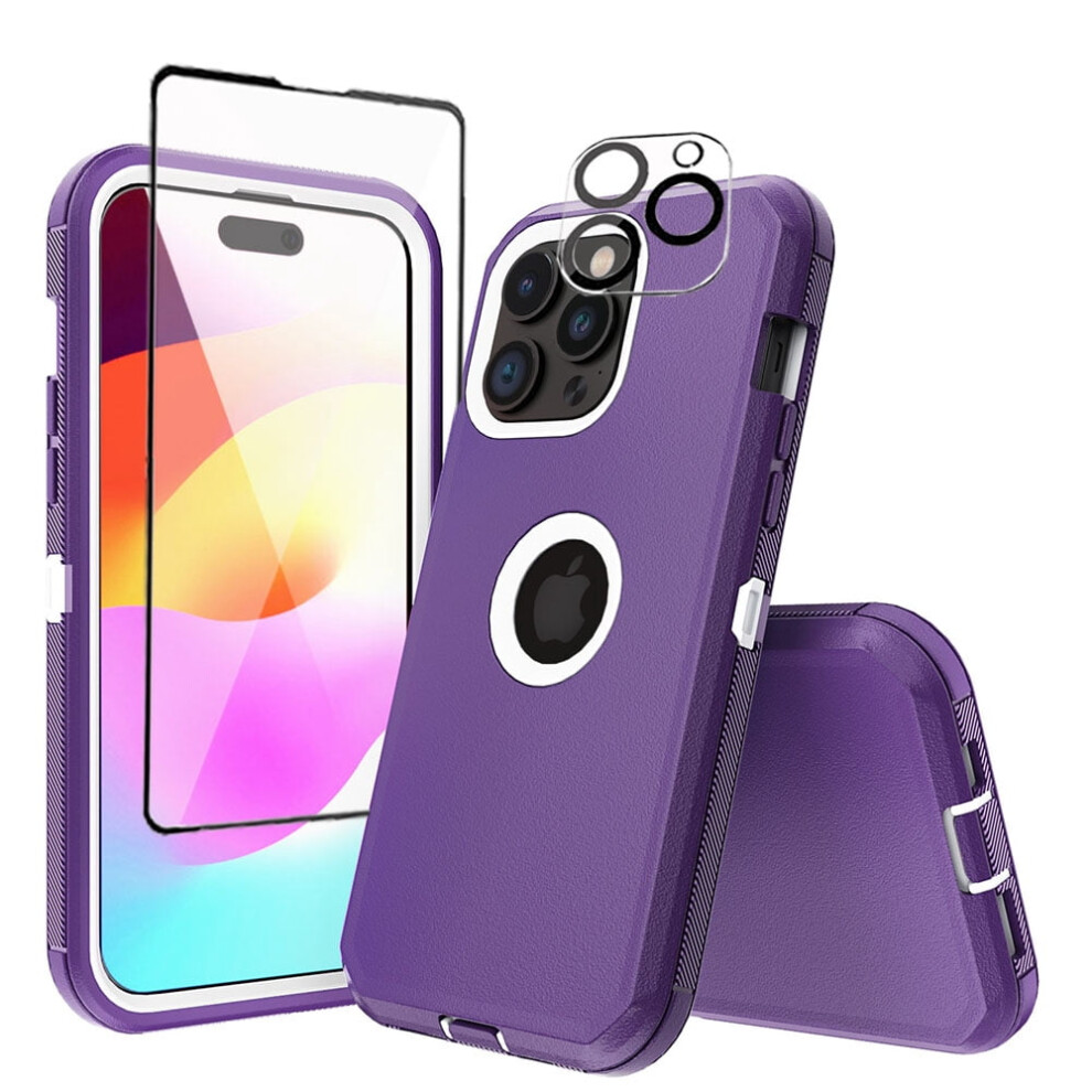 Iphone 15 Pro Max Case With Screen And Lens Protector 9329345495687