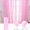 FRCOLOR glitter silver star curtains child size 2 7