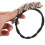 Haarknoten-Ohrring mit Strasssteinen (1 Set) 5
