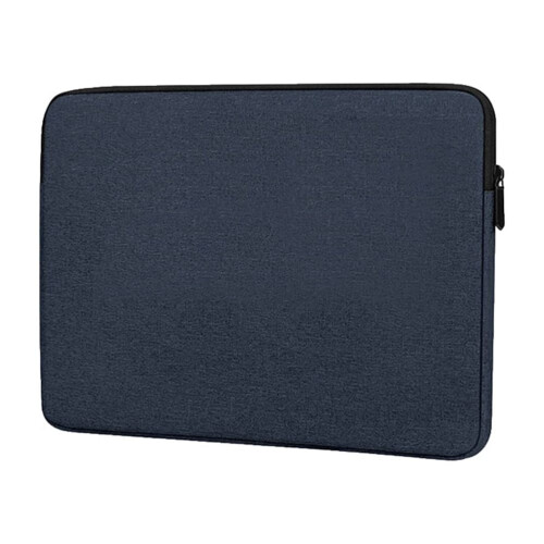 Housse pour ordinateur portable bleu marine 15 pouces, imperméable