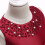Girls' Solid Pearl-Net Dress with Bowknot, 1 piece 7