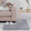 L-Shaped Bath Mat Super Soft Absorbent 24x60 Inch 3