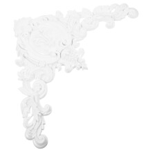 Painel de canto para luminária com adesivo decorativo de parede sem marca.