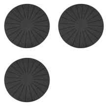 3X Induktionskochfeldmatte - Kratzschutz Aus Silikon-Fiberglas - für Magnetische Kochfelder - Rutschfeste Unterlage