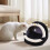 Cat and Dog Bed Semi-Enclosed Plush Cave 1 Piece 4