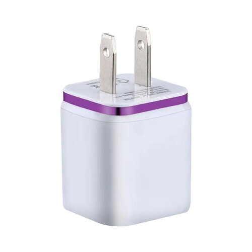 USB-veggladerkube 2-porters 5V 2.1A