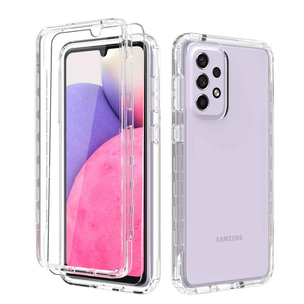 Xhy Samsung Galaxy A33 5G Shockproof Clear Phone Case 9370362237729