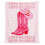 Κουβέρτα Cowgirl Flannel για γυναίκες, Western Style, 1