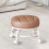 Tabouret roulant en cuir pivotant à 360 robuste 5