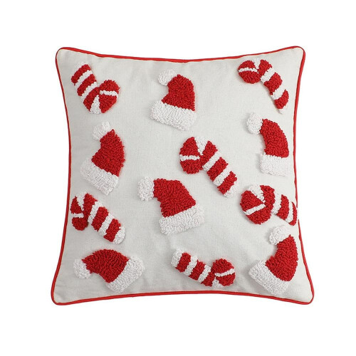 Christmas pillow covers tufted soft18x18inch