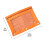 3-Ring Binder Pouch Transparent Zipper Large Capacity 3
