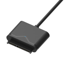 Externer Festplattenadapter für Laptop-Datenübertragung