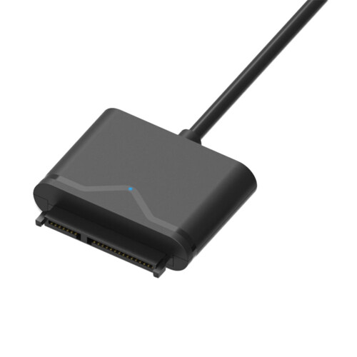 Externer Festplattenadapter für Laptop-Datenübertragung