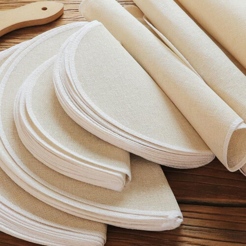 Beige Cushion Liners for Cooking and Steaming 30 pcs