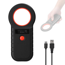 Ασύρματη συσκευή ανάγνωσης μικροτσίπ RFID για κατοικίδια OLED επαναφορτιζόμενη