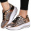 Dames wedge sneakers met pailletten, zomermode 1