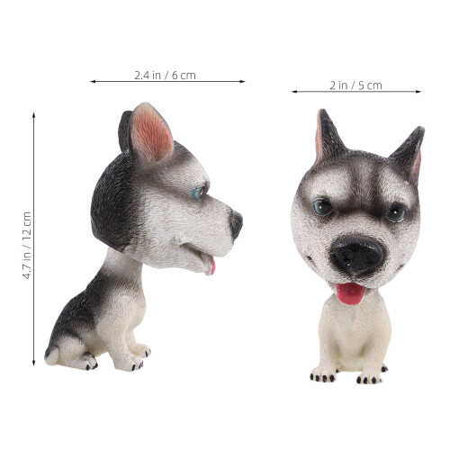 Husky bobblehead figur bil instrumentbræt dekoration 1