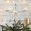 Harliver Silver Christmas Tree Topper Star with Warm White 3