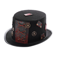 Steampunk Vintage Hengeres Kalap Retro Cosplay