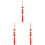 Boeddha auto interieur hanger decoratie 3 stuks 1