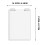 A5 Notebook Small 5.5 x 8.22 Inch 60 Pages Thick Paper White 2