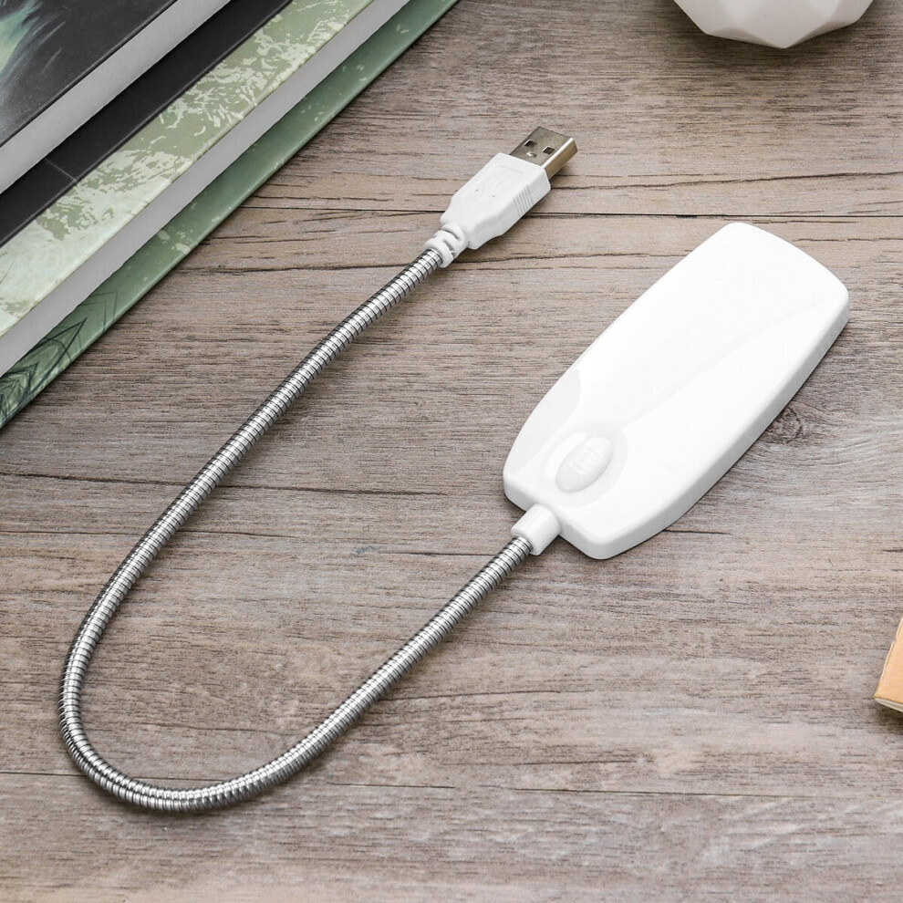 Ounona Usb Reading Lamp Flexible Gooseneck 28 Led White 972899352907