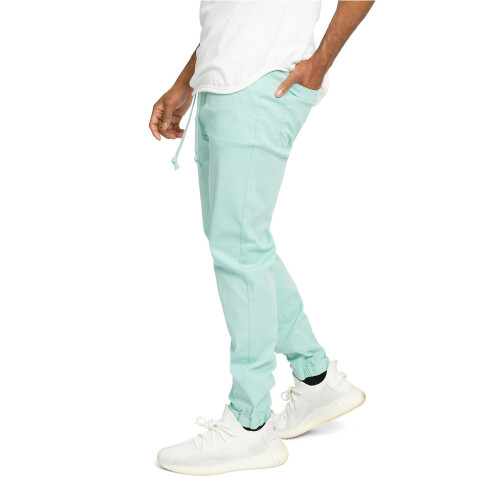 Men's drop crotch stretch jogger pants twill 5X 2