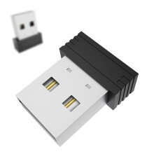2X USB-Maus-Jiggler Nicht Nachweisbarer Maus-Mover Automatischer Computer-Maus-Mover Jiggler mit USB-C-Adapter, Schwarz