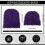 Strickmütze, warme, flauschige Wintermütze, Einheitsgröße 2