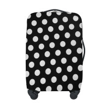 Housse de valise XL à pois pour valise de 66 à 71 cm (26 à 28 pouces).