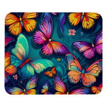 Vlinder muismat met glad oppervlak, 25x20 cm