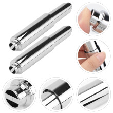 Moluckfu toalettpappersförlängare silver 2 st
