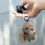 Mink Long-Ears Bunny Keychain Fluffy 4.7 Inch 6