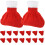 Weihnachts-Stuhlbeinschoner, Möbelschutz, 16 Stück 1