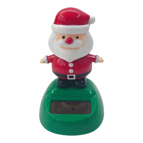 Solar Kerst Dansende Kerstman Sneeuwpop Elk 1 stuk
