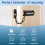 Door Chain Lock Stainless Steel 2 Pack 5