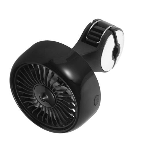 Bilventilator Sort USB-drevet 1 stk. 9x9x3,3 cm