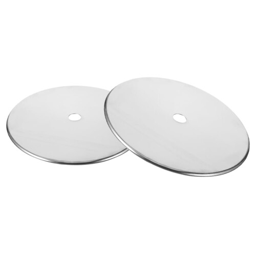 2er-Pack Wärmeverteilungsplatten aus Edelstahl 1