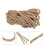 Corda de juta natural marrom para cama suspensa, 30 x 0,8 x 0,8 cm (11,8 x 0,3 x 0,3 polegadas) 1