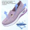 Γυναικεία υφαντά ορθοπεδικά slip-on αθλητικά παπούτσια με στήριξη στην καμάρα 3