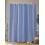 Rideau de douche à rayures bleues imperméable 91 x 183 cm 4