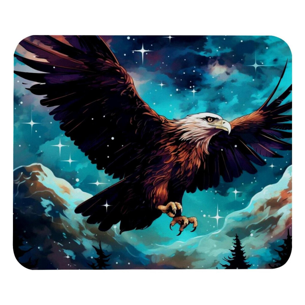 Starry Eagle Mouse Pad Cloth Rubber Base 972899371229