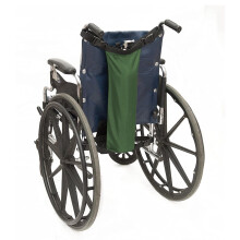 Soporte para tanque de oxígeno para silla de ruedas, color verde oliva, ajustable.