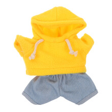 OUNONA plush bear doll outfit set for 20cm stuffed animals