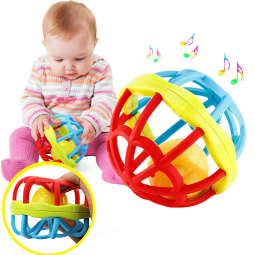 Babyrasselball, BPA-frei, für 3-12 Monate 1